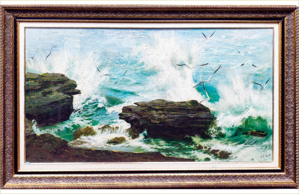 2025_02_0001 驚濤駭浪 現代 李瑞祥