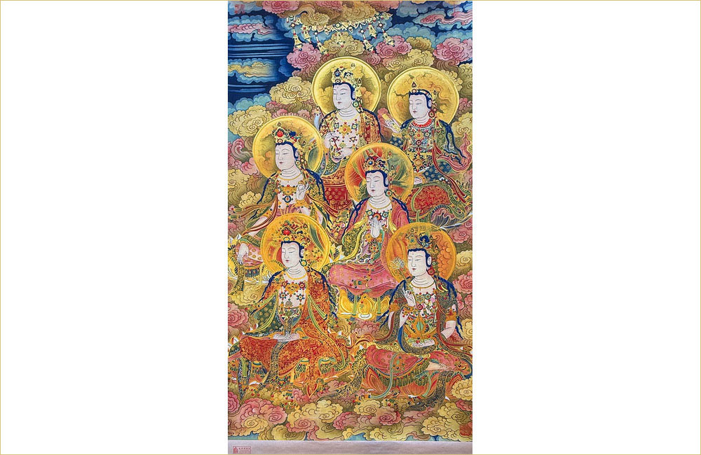 2025_02_0032 等覺位十一地菩薩 現代 胡墨